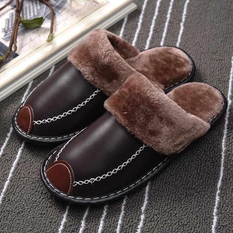 Bestellen Sie eine Nummer größer gemütliche Hausschuhe für Herren/Damen, flauschig, weich, bequem, warme Hausschuhe für den Winter 41-42 von Joom DACH
