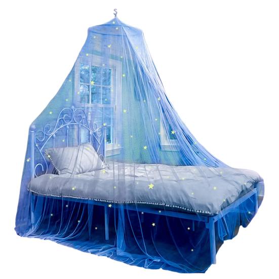 Betthimmel Einfache Installation Oberteil Fluoreszierende Sterne Raumdesign Kind Rund Kinder Gitterbett M blau Betthimmel Einfache Installation Oberteil Fluoreszierende Sterne Raumdesign Kind Rund Kinder Gitterbett M blau von Joom DACH