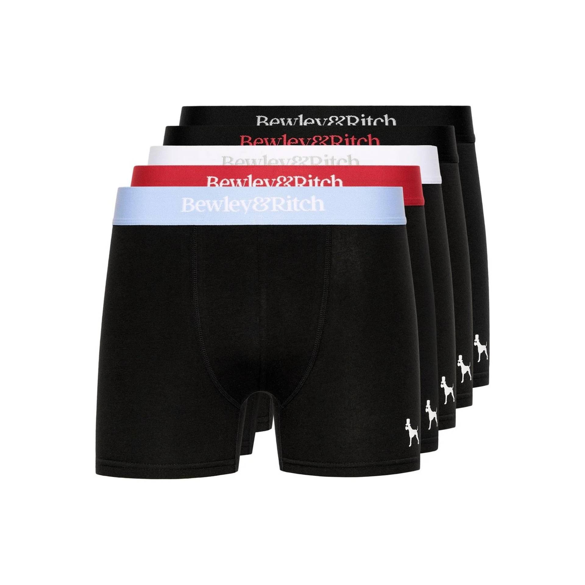 Bewley & Ritch Herren Columba Boxershorts (Packung mit 5) L von Joom DACH