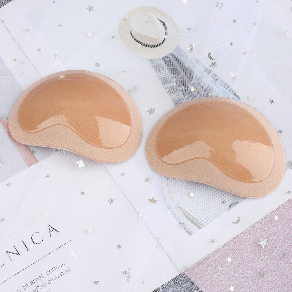 Bikini 2023 Brustpolster-Bikini-Set, Push-Up, gepolstert, Bikinis, Badeanzug, Damen-Bademode, Damen, dickeres, atmungsaktives Schwamm-BH-Pad 1 Pair hellbraun von Joom DACH