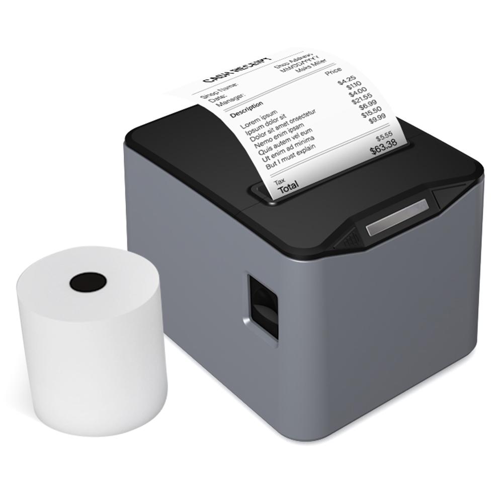 Bisofice Thermo-Belegdrucker, 80 mm, Desktop-Thermodirektdruck, USB + LAN-Verbindung, hohe Geschwindigkeit US PLUG grau Bisofice Thermo-Belegdrucker, 80 mm, Desktop-Thermodirektdruck, USB + LAN-Verbindung, hohe Geschwindigkeit US PLUG grau von Joom DACH
