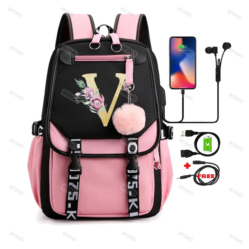 Blackpink 26 englische Buchstaben Rucksack für Mädchen, Segeltuch, Schultasche, Kinderrucksack, Kinder-Reisetasche, Schulanfang, Büchertasche, Rucksack Blackpink 26 englische Buchstaben Rucksack für Mädchen, Segeltuch, Schultasche, Kinderrucksack, Kinder-Reisetasche, Schulanfang, Büchertasche, Rucksack von Joom DACH