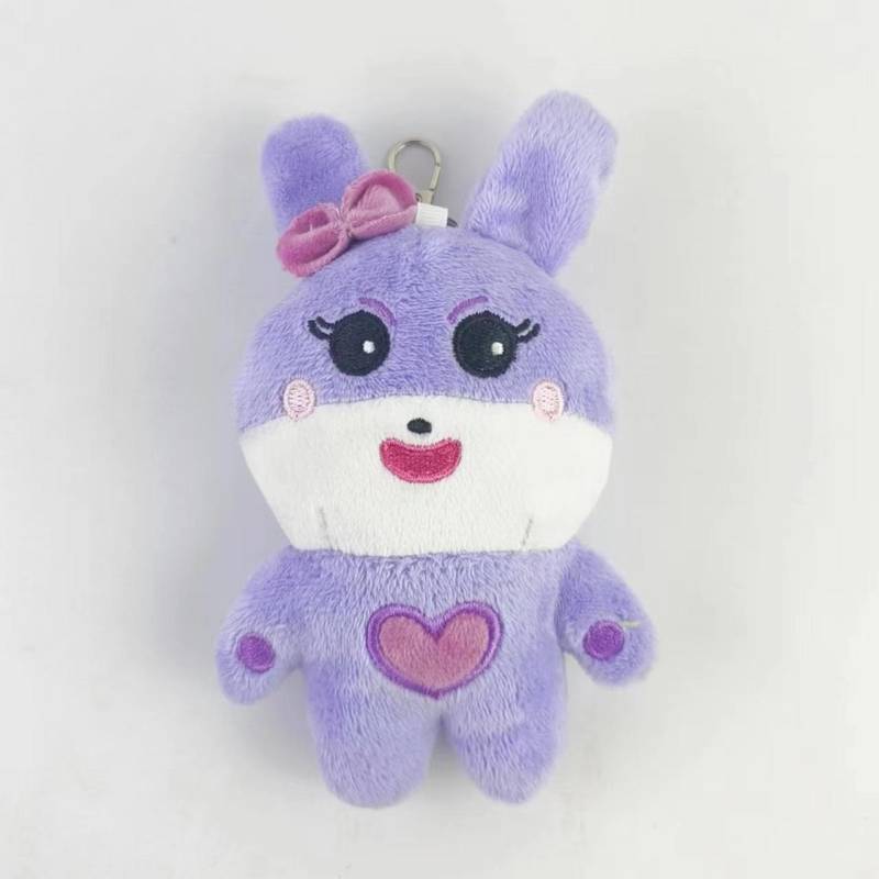 Blackpink Plüschtier LISA JENNI JISOO ROSÉ Plüschpuppe Kawaii Kuscheltiere Pendent violett von Joom DACH