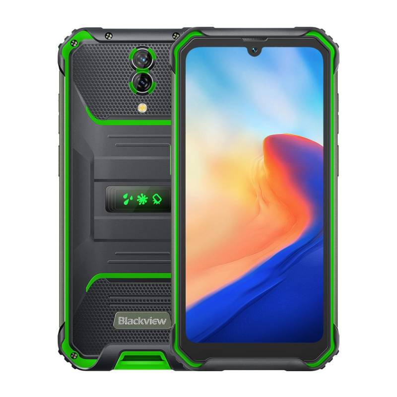 Blackview BV7200 10 GB + 128 GB 6,1 Zoll robustes Smartphone 5180 mAh 18 W 50 MP only cell phone grün von Joom DACH