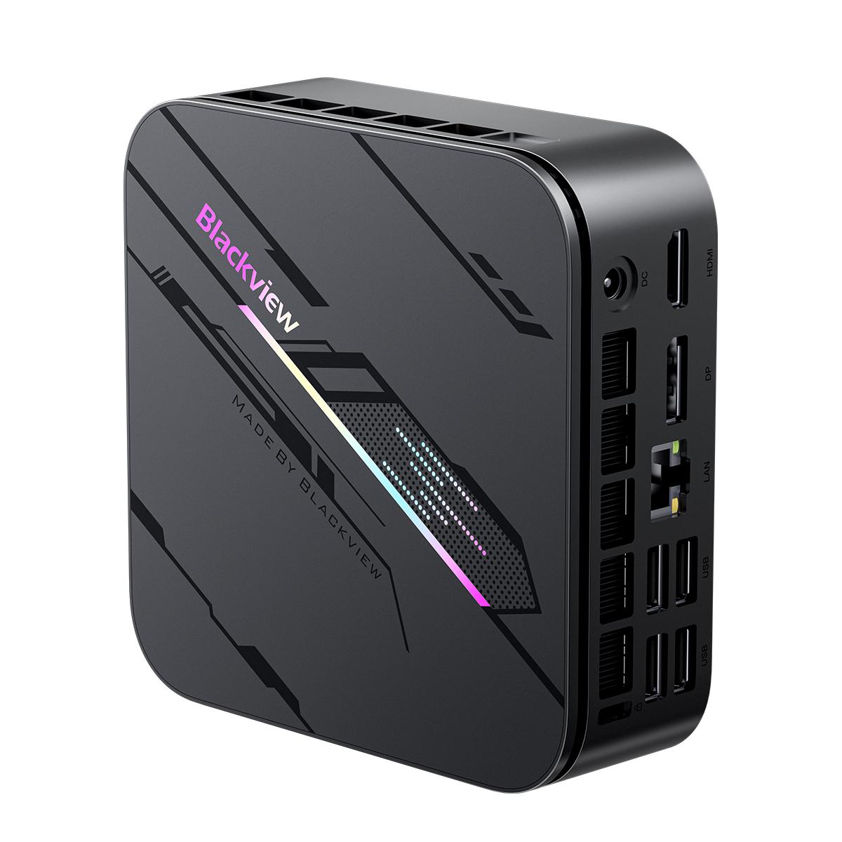 Blackview MP100 Pro Mini-PC i5-12450H/i3-1215U 8-Kern 16-Thread Mini-PC 16 GB /32 GB DDR4 512 GB/1 TB SSD Mini-Computer-PC I5 16+1TB schwarz von Joom DACH