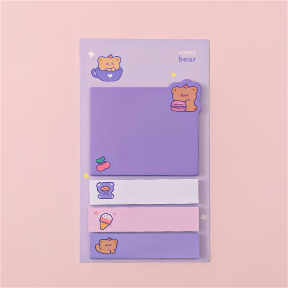 Blätter Kawaii Schulbedarf Tierpapier N-mal Haftnotizen Lesezeichen Notizblöcke Planer Aufkleber 3 von Joom DACH