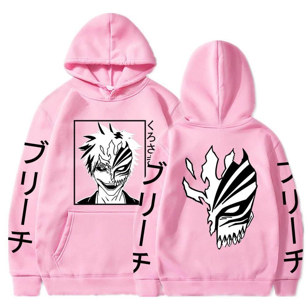 Bleach Kurosaki Ichigo Anime Harajuku Hoodies Gothic Cartoon Manga Maske Junge Grafik Männer Frauen Winter Lange Ärmel Sweatshirts L rosa Bleach Kurosaki Ichigo Anime Harajuku Hoodies Gothic Cartoon Manga Maske Junge Grafik Männer Frauen Winter Lange Ärmel Sweatshirts L rosa von Joom DACH
