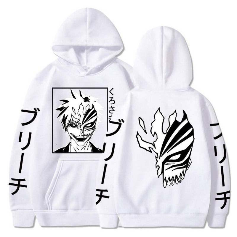 Bleach Kurosaki Ichigo Anime Harajuku Hoodies Gothic Cartoon Manga Maske Junge Grafik Männer Frauen Winter Lange Ärmel Sweatshirts L weiß Bleach Kurosaki Ichigo Anime Harajuku Hoodies Gothic Cartoon Manga Maske Junge Grafik Männer Frauen Winter Lange Ärmel Sweatshirts L weiß von Joom DACH
