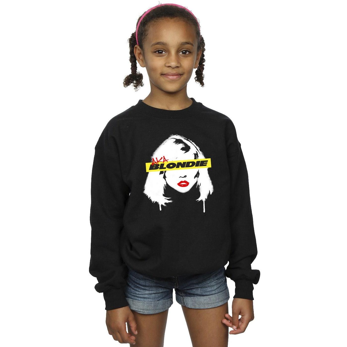 Blondie Girls Face Graffiti Sweatshirt 9-11 Years schwarz Blondie Girls Face Graffiti Sweatshirt 9-11 Years schwarz von Joom DACH