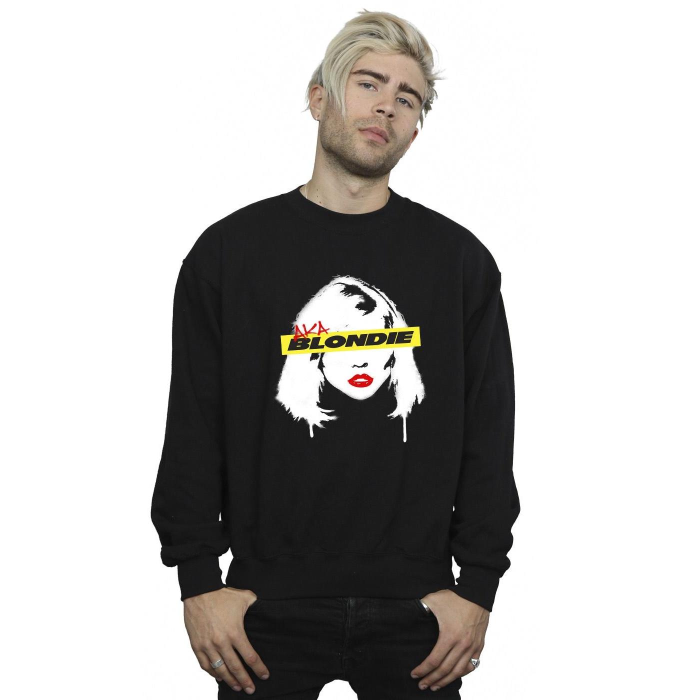 Blondie Herren-Sweatshirt mit Graffiti-Gesicht XXL schwarz Blondie Herren-Sweatshirt mit Graffiti-Gesicht XXL schwarz von Joom DACH