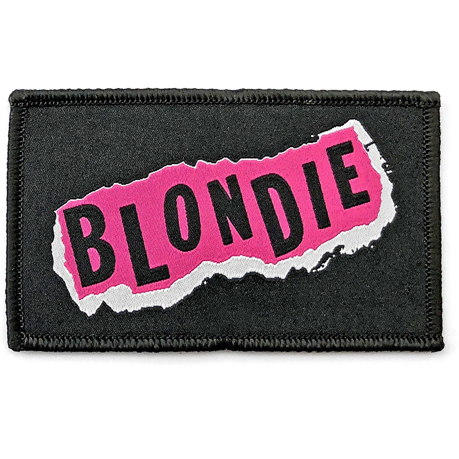 Blondie Logo Punk Aufnäher zum Aufbügeln One Size rosa/schwarz Blondie Logo Punk Aufnäher zum Aufbügeln One Size rosa/schwarz von Joom DACH