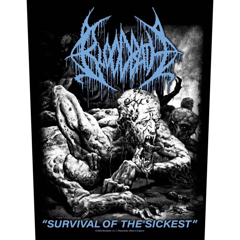 Bloodbath Survival Of The Sickest Patch One Size schwarz/weiß von Joom DACH