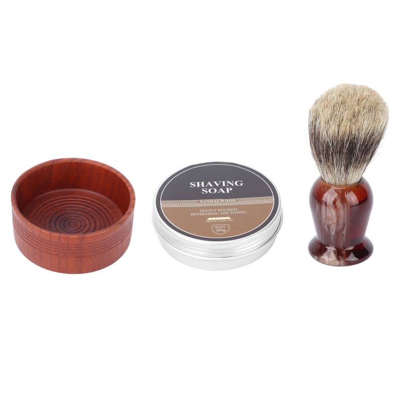 BlueZOO Herren Rasur Bart Set Rasierpinsel Schaumschale Rasierseife Bartpflege Set BlueZOO Herren Rasur Bart Set Rasierpinsel Schaumschale Rasierseife Bartpflege Set von Joom DACH