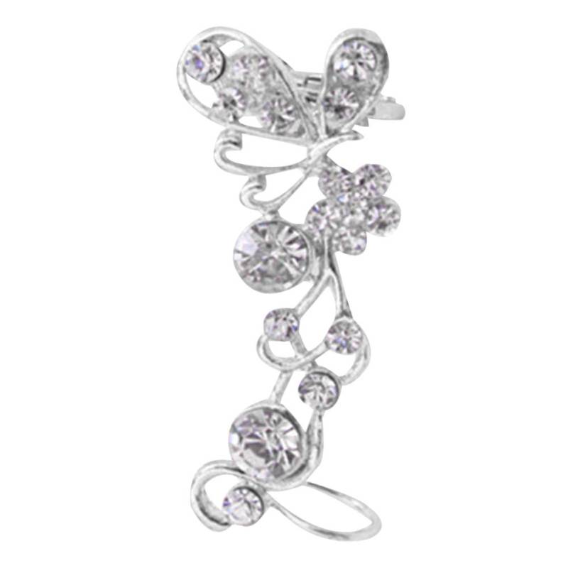 Bluelans Ohrringe rechts Ohrstecker süße Schmetterling Frauen Ohrringe Ohr Manschette 1Pc Schmuck Ear Clip von Joom DACH