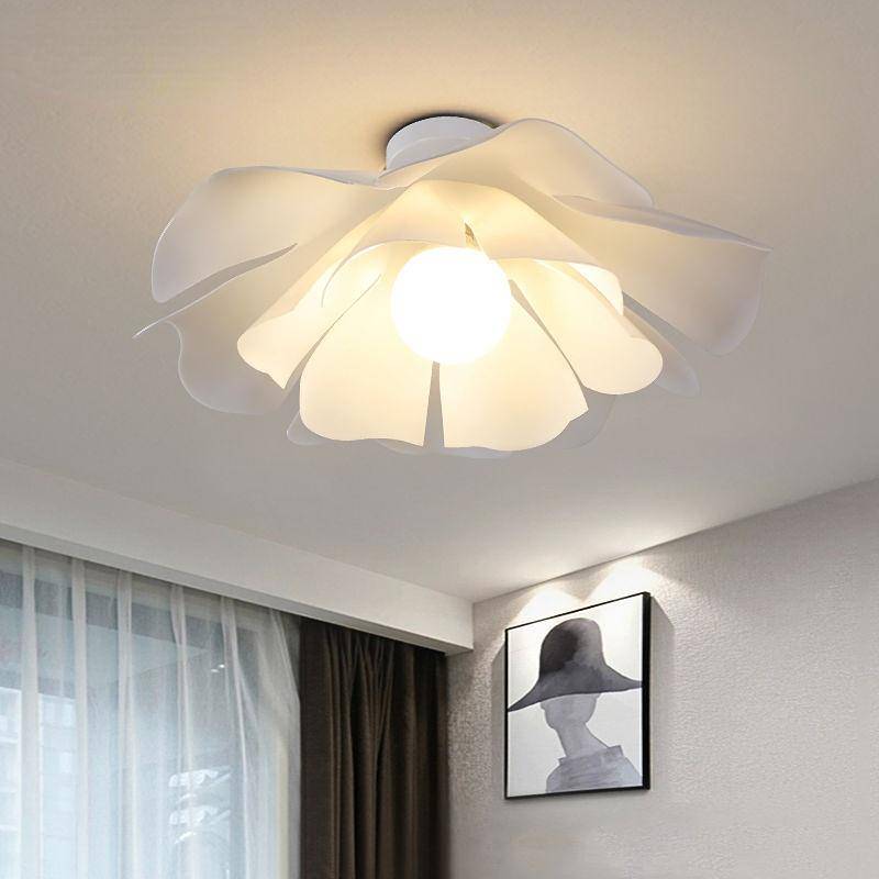 Blütenblatt-Esszimmer-Kronleuchter, nordisches modernes Modell, Zimmer, Schlafzimmer, Kunst-Deckenleuchte Ceiling light-33cm-white weiß Blütenblatt-Esszimmer-Kronleuchter, nordisches modernes Modell, Zimmer, Schlafzimmer, Kunst-Deckenleuchte Ceiling light-33cm-white weiß von Joom DACH