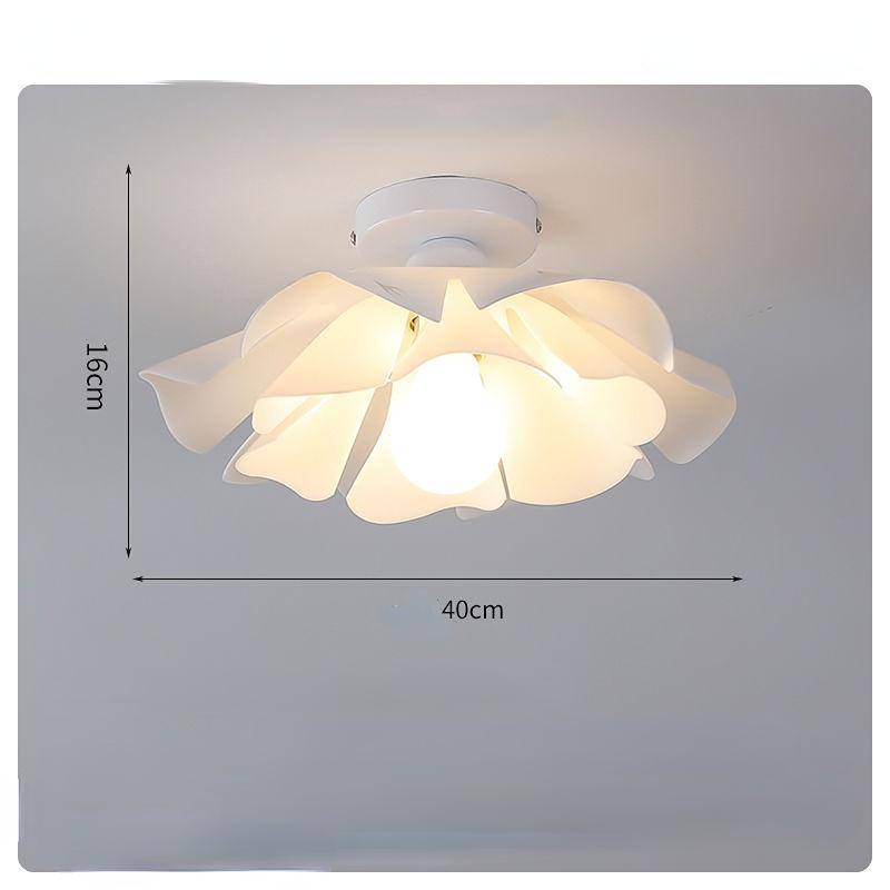 Blütenblatt-Esszimmer-Kronleuchter, nordisches modernes Modell, Zimmer, Schlafzimmer, Kunst-Deckenleuchte Ceiling light-40cm-white weiß Blütenblatt-Esszimmer-Kronleuchter, nordisches modernes Modell, Zimmer, Schlafzimmer, Kunst-Deckenleuchte Ceiling light-40cm-white weiß von Joom DACH