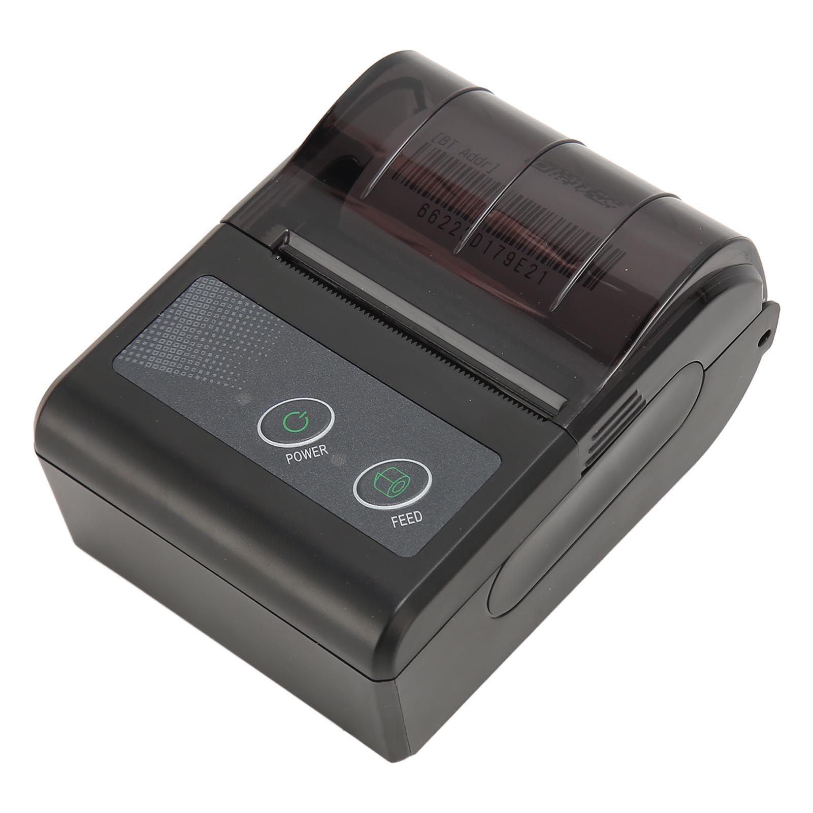 Bluetooth-Belegdrucker Mehrzweck-Handheld-tragbarer 58-mm-Mini-Thermo-POS-Drucker von Joom DACH