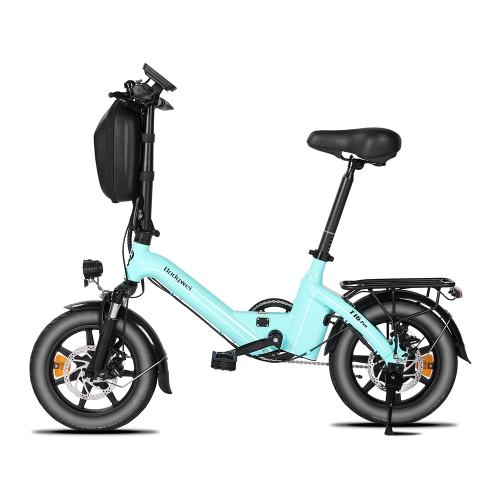 Bodywel T16 Pro 14″ Mini Faltbares Elektrofahrrad 250W Motor, 36V 7.8Ah Akku, App-Unterstützung blau Bodywel T16 Pro 14″ Mini Faltbares Elektrofahrrad 250W Motor, 36V 7.8Ah Akku, App-Unterstützung blau von Joom DACH