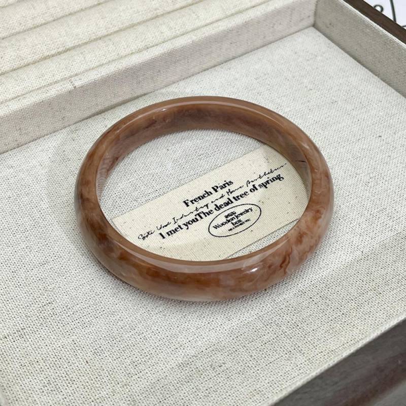 Böhmische Acryl Armreif Verschmieren Retro Hand Ring Nette Unregelmäßige Breite Armband Frauen Style D von Joom DACH