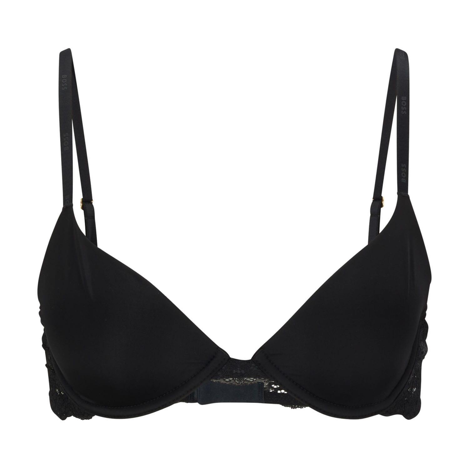 Boss Damen/Damen Spitzen-Bügel-BH 38B schwarz von Joom DACH