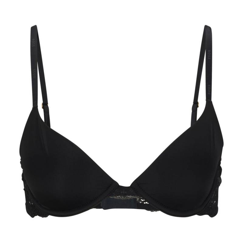 Boss Damen/Damen Spitzen-Bügel-BH 38B schwarz von Joom DACH