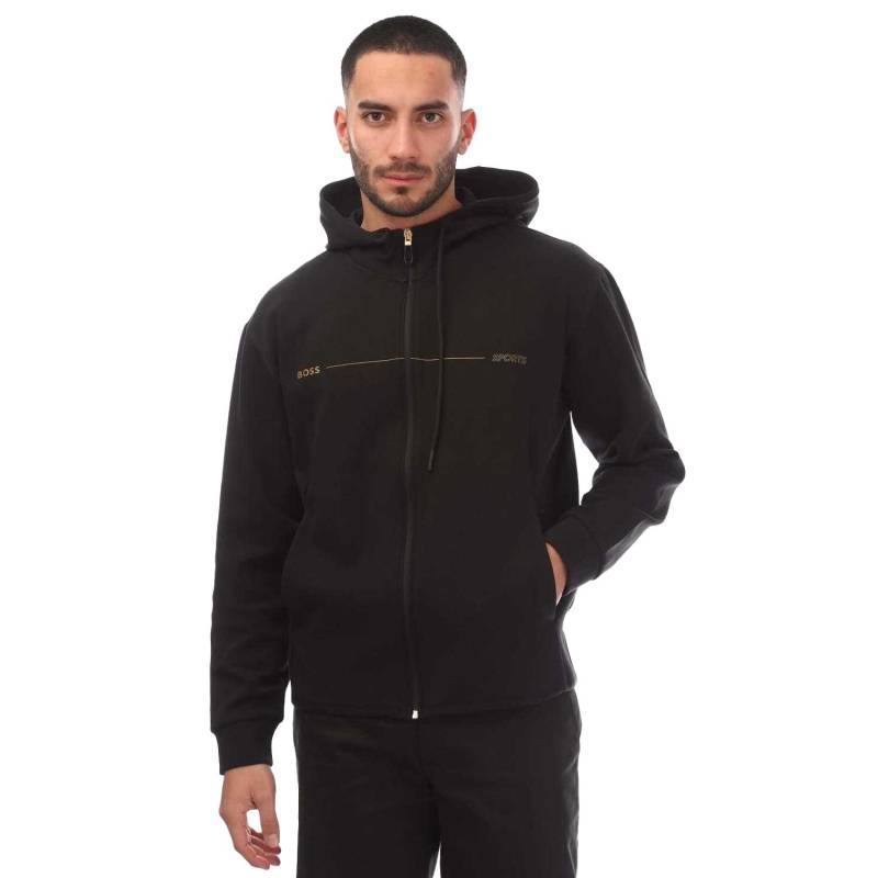 Boss Herren Artwork Full-Zip Hoodie L schwarz von Joom DACH