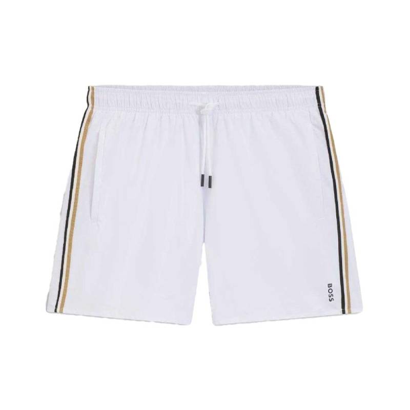 Boss Herren Icon Logo Badeshorts L weiß Boss Herren Icon Logo Badeshorts L weiß von Joom DACH
