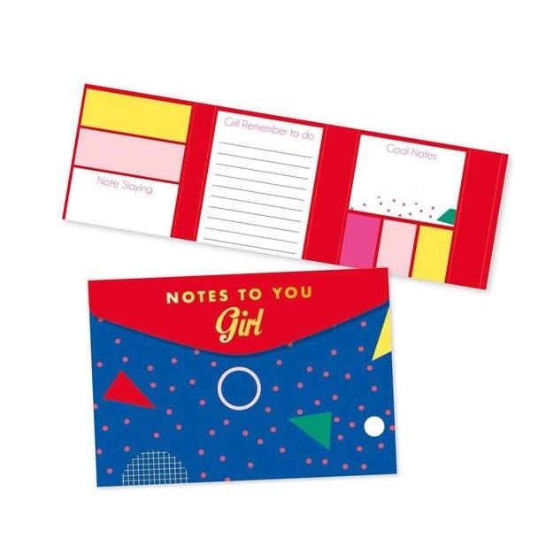 Bossin It Notes To You Haftnotizen (Packung mit 8) One Size schwarz von Joom DACH
