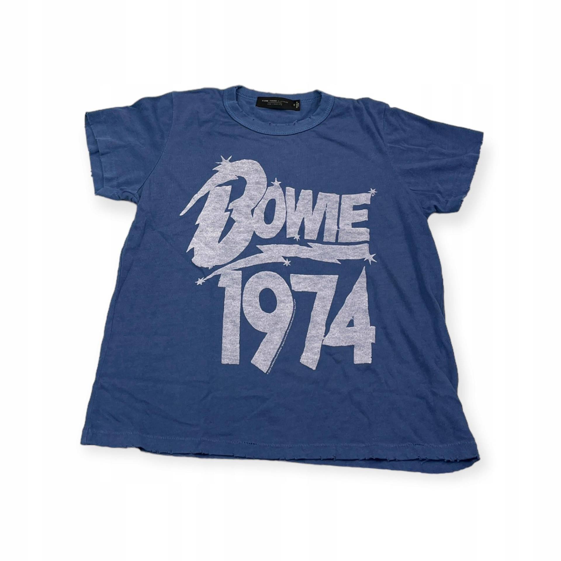Bowie Junk Food M Damen-T-Shirt mit Rundhalsausschnitt von Joom DACH