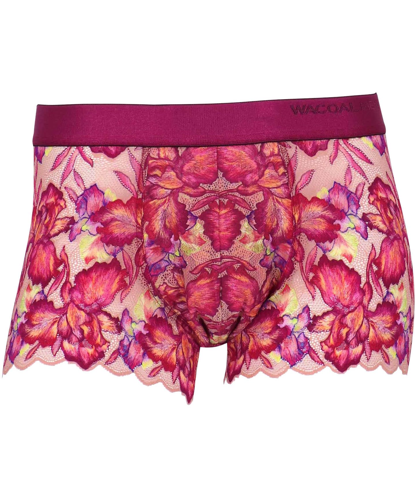 Boxershorts Vorne Bequem Glamourös Atmungsaktiv Frontverschluss Unterwäsche WT3827 RE [Wacoal Men] [Spitzenboxer] Herren von Joom DACH