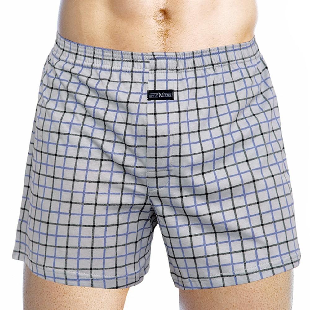 Boxershorts mit weitem Bein, lässig, Baumwolle, locker, Herren, M~2XL XL von Joom DACH