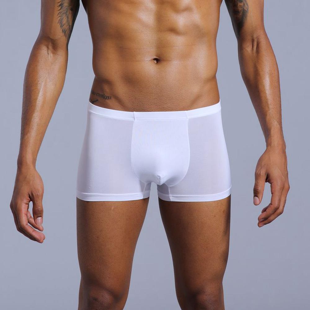 Boxre JOCKMAIL Herren-Unterwäsche, ultradünn, aus Eisseidenfaser, niedrige Taille, modische Badehose, einfarbig, weich, bequem, Herren-Shorts XXL Boxre JOCKMAIL Herren-Unterwäsche, ultradünn, aus Eisseidenfaser, niedrige Taille, modische Badehose, einfarbig, weich, bequem, Herren-Shorts XXL von Joom DACH
