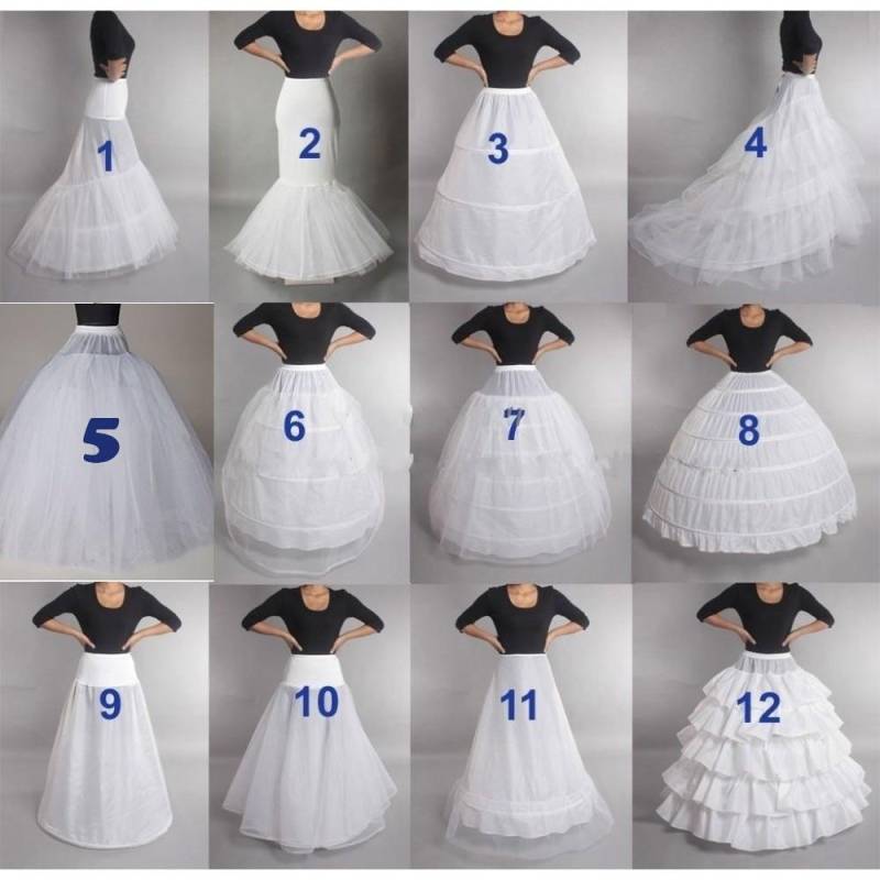 Braut Hochzeit Petticoat Hoop Crinoline Prom Unterrock Fancy Rock Slip von Joom DACH