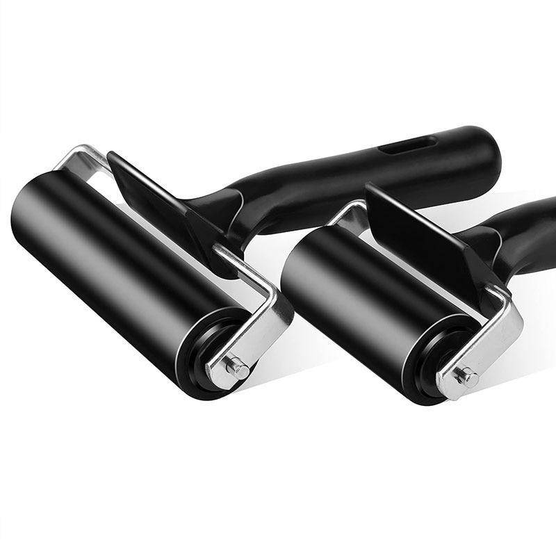 Brayer Roller Matte Pinzette Entferner Set Handwerk Stempel Brayer Werkzeuge für Handwerk Druckgrafik schwarz von Joom DACH