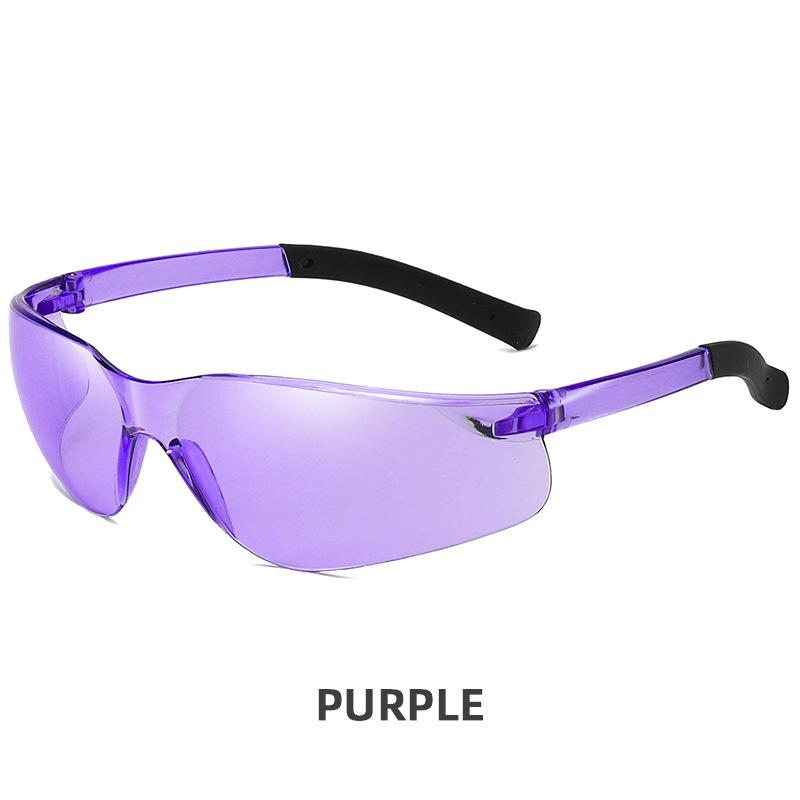 Brille Unisex Sport Mode Frauen Outdoor Männer Radfahren Schattierungen Sonnenbrille Persönlichkeit Einzigartige PURPLE von Joom DACH