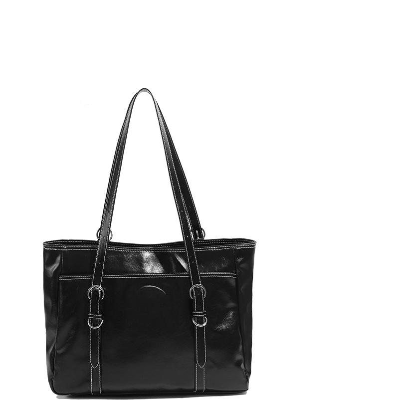 Britische Retro-Postbotentasche für Damen, Frühling und Sommer, trendige Aktentasche im College-Stil, vielseitige Tragetasche von Joom DACH