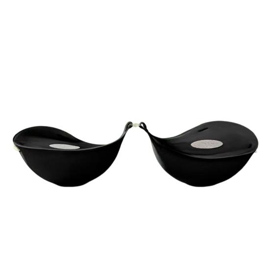 Brustpolster aus Silikon für Damen, schweißfest, rutschfest, unsichtbar, verdickte Brustunterstützung, klebrige Pasties, Brustwarzenabdeckungen, trägerloser selbstklebender BH für Damen C von Joom DACH