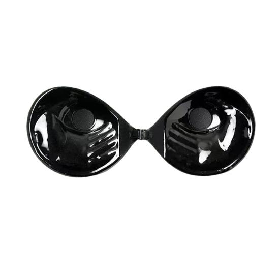 Brustpolster aus Silikon für Damen, schweißfest, rutschfest, unsichtbar, verdickte Brustunterstützung, klebrige Pasties, Brustwarzenabdeckungen, trägerloser selbstklebender BH für Damen D von Joom DACH