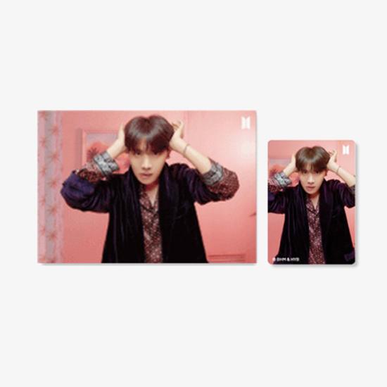 Bts(Bangtan Boys) 3D-Foto-Linsenraster-Postkarte + 1 Fotokarte VER.2 (KARTE DER SEELE : PERSONA) 7 Mitglieder von Joom DACH