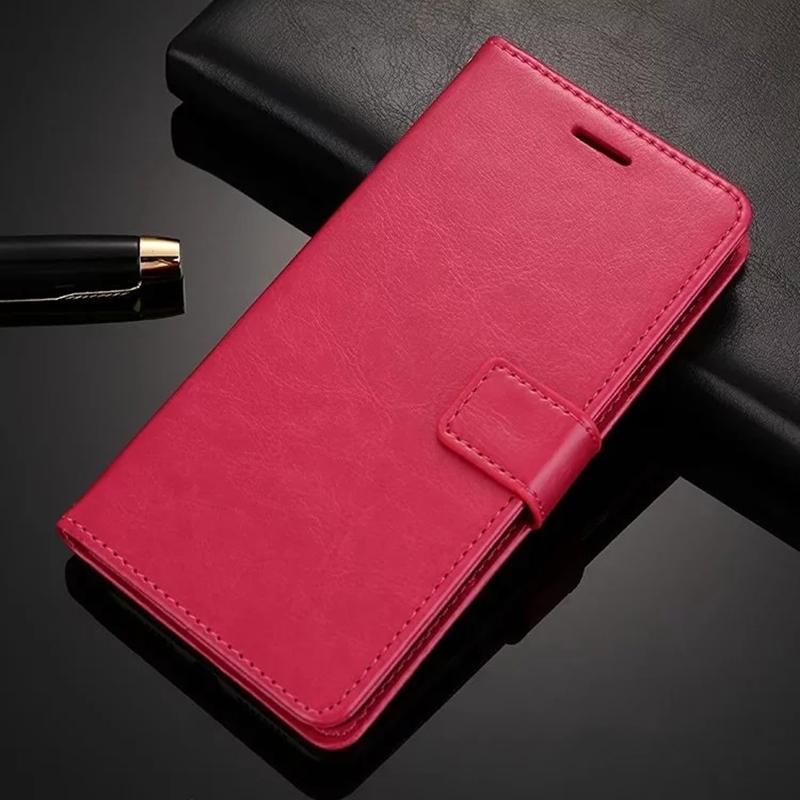 Buchhülle für Xiaomi Redmi Note 14 Pro Plus 13 Redmi A5 A3 14C 12C 10C 13C Poco X7 Pro X5 6X M7 M6 Blumen-Leder-Geldbörse Flip-Cover Kartenfächer Damen Poco M7 rosa von Joom DACH