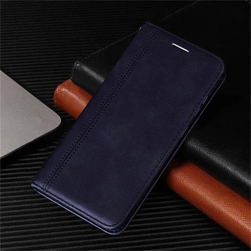 Buchleder Flip Wallet Handyhülle für iPhone 15 14 13 12 11 Pro Max X XR XS Max 7 8 15 Plus stoßfeste Softcover For iPhone 13 Pro Max schwarz von Joom DACH