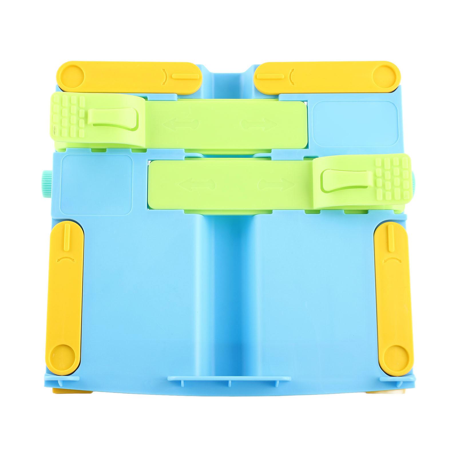 Buchleseständer Tragbar Cartoon Niedlicher Bär Kinder Student Teleskopisch Verstellbar Lesen Buch blau von Joom DACH