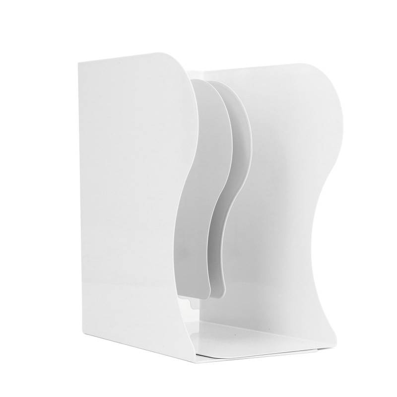 Buchstützen Einziehbar Flexibel Niedlich Schlicht Weiß Groß Schlankes Design Metallmaterial Büro Buch von Joom DACH