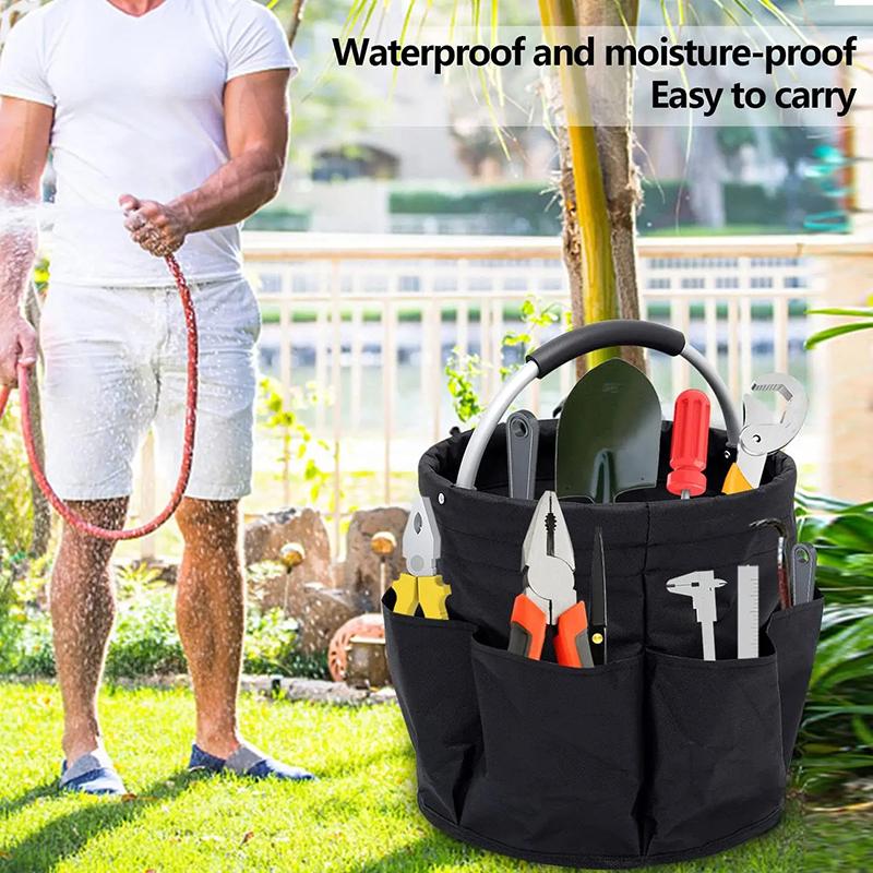 Eimer Organizer Pouch Aufbewahrungstasche Gartenwerkzeugtasche Gartenwerkzeugtasche Handwerkzeugtasche Pflanzungsrequisitenkorb schwarz Eimer Organizer Pouch Aufbewahrungstasche Gartenwerkzeugtasche Gartenwerkzeugtasche Handwerkzeugtasche Pflanzungsrequisitenkorb schwarz von Joom DACH