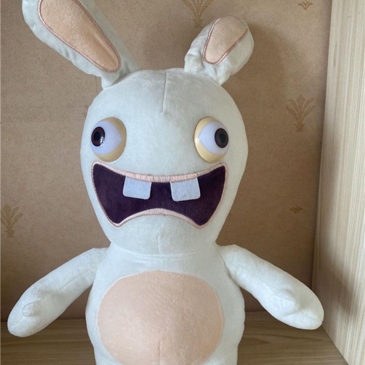 Bucktooth Rabbit Puppe Verrücktes Kaninchen Plüschtier Stoffpuppe 20cm von Joom DACH