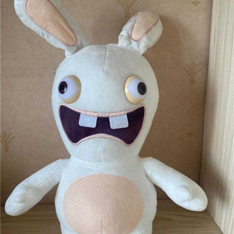 Bucktooth Rabbit Puppe Verrücktes Kaninchen Plüschtier Stoffpuppe 20cm von Joom DACH