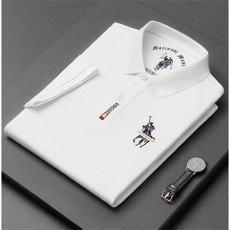 Bügelfreies Business Casual Poloshirt mit Stickerei für Herren XXXL von Joom DACH
