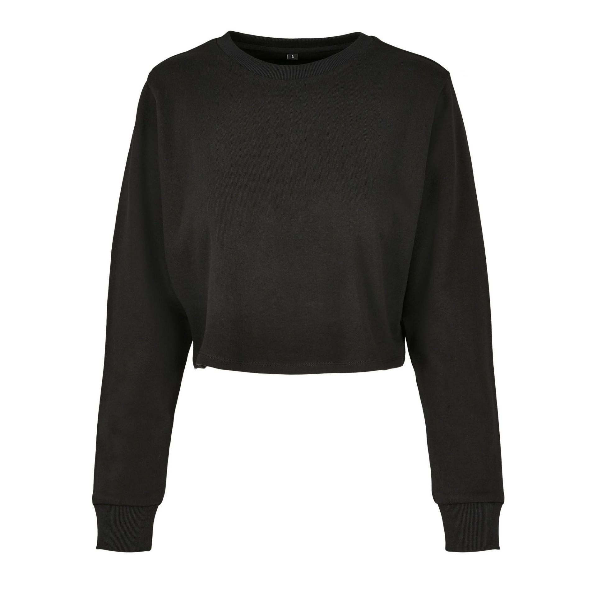 Build Your Brand Womens/Ladies Cropped Terrycloth Crew Neck Jumper XS schwarz Build Your Brand Womens/Ladies Cropped Terrycloth Crew Neck Jumper XS schwarz von Joom DACH