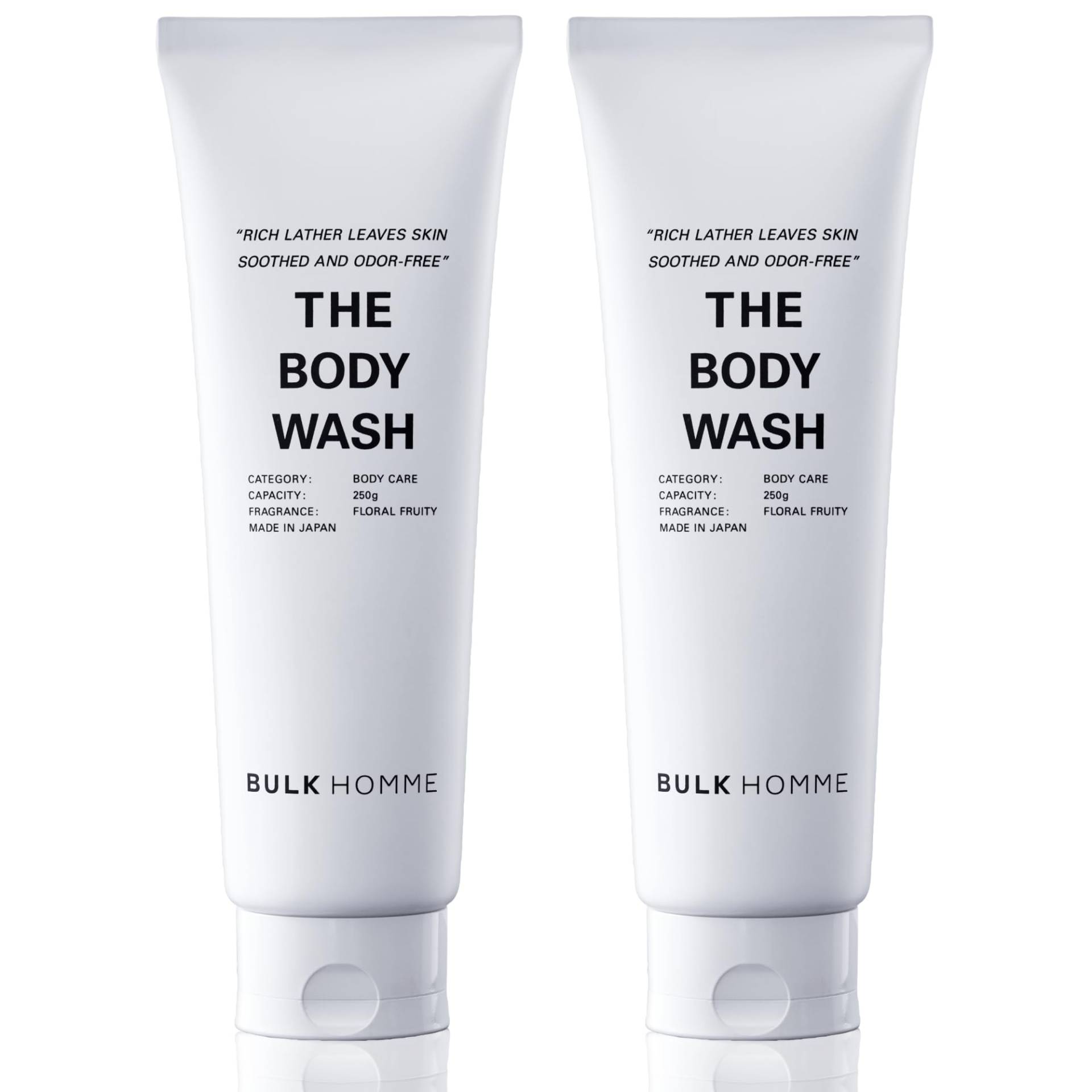 Bulk Homme Duschgel 250 g 2er-Set Medizinische Hautpflege Feuchtigkeitsspendender blumig-fruchtiger Duft Quasi-Medikament für Männer von Joom DACH