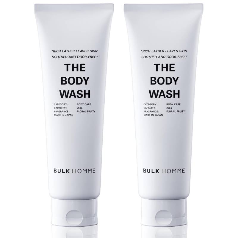 Bulk Homme Duschgel 250 g 2er-Set Medizinische Hautpflege Feuchtigkeitsspendender blumig-fruchtiger Duft Quasi-Medikament für Männer von Joom DACH